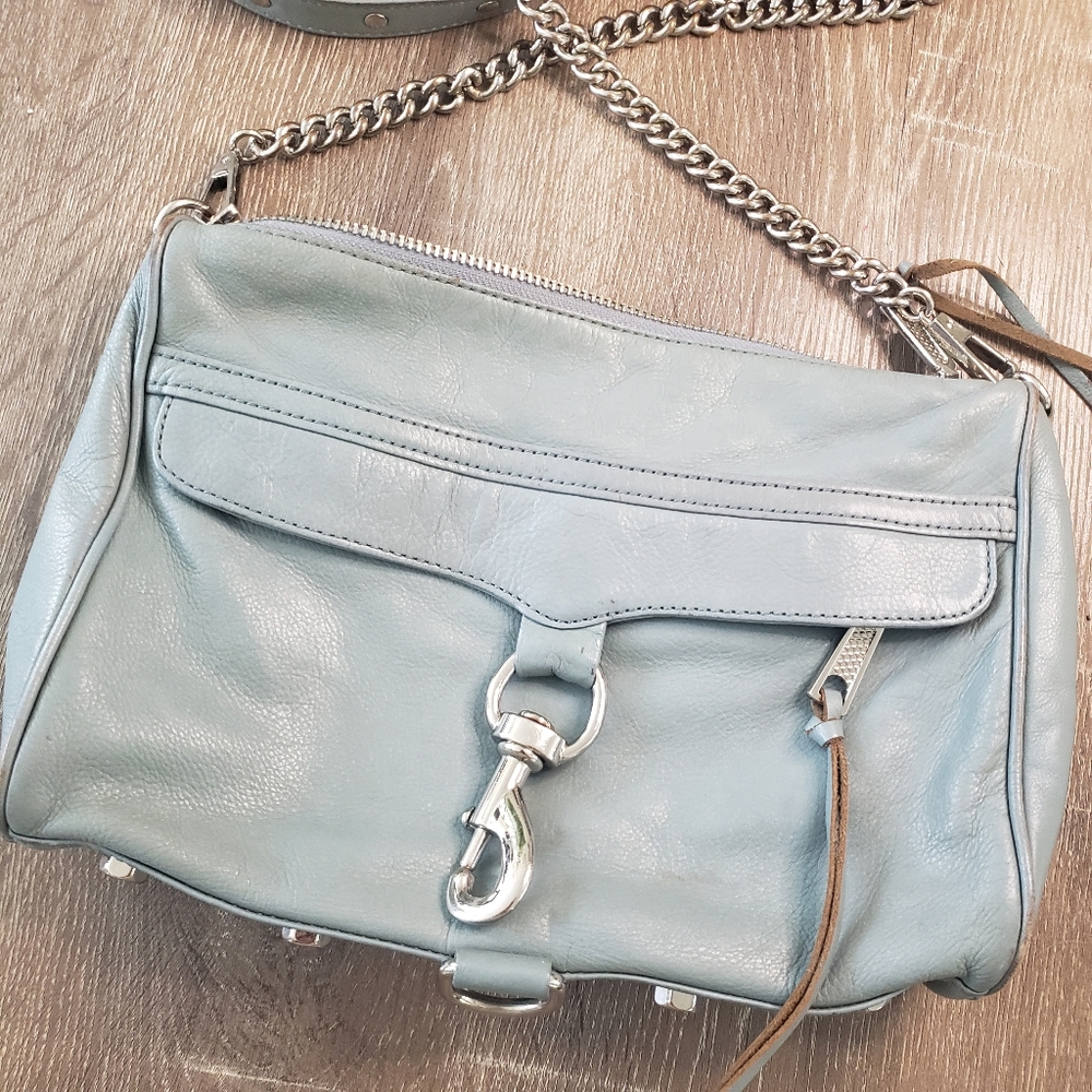 Rebecca Minkoff crossbody bag light blue - Picture 6 of 16